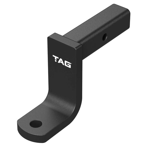 TAG Tow Ball Mount - 193mm Long, 90° Face, 50mm Square Hitch - Mick Tighe 4x4 & Outdoor-TAG Towbars-L4183--TAG Tow Ball Mount - 193mm Long, 90° Face, 50mm Square Hitch