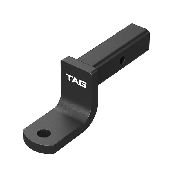 TAG Tow Ball Mount - 203mm Long, 90° Face, 50mm Square Hitch - Mick Tighe 4x4 & Outdoor-TAG Towbars-L4181--TAG Tow Ball Mount - 203mm Long, 90° Face, 50mm Square Hitch