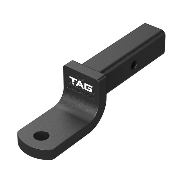TAG Tow Ball Mount - 208mm Long, 90° Face, 50mm Square Hitch - Mick Tighe 4x4 & Outdoor-TAG Towbars-L4180--TAG Tow Ball Mount - 208mm Long, 90° Face, 50mm Square Hitch
