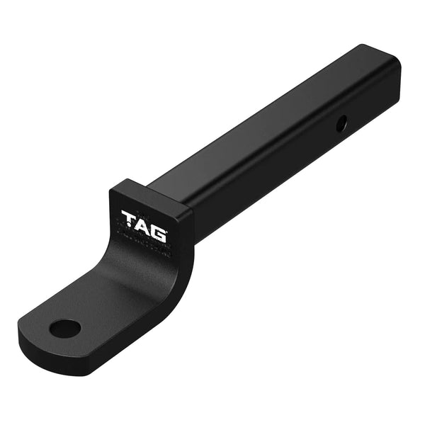 TAG Tow Ball Mount - 338mm Long, 90°Face, 50mm Square Hitch - Mick Tighe 4x4 & Outdoor-TAG Towbars-L4310--TAG Tow Ball Mount - 338mm Long, 90°Face, 50mm Square Hitch
