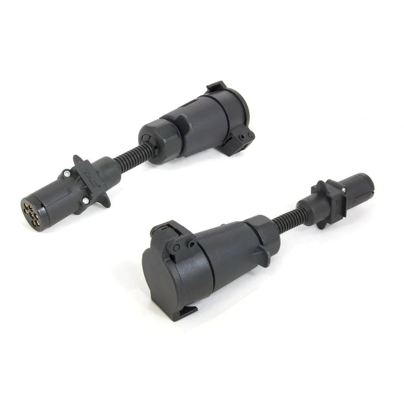 TAG Trailer Adapter - 7 Pin Small Round Plug to 7 Pin Large Round Socket - Mick Tighe 4x4 & Outdoor-TAG Towbars-UNTA016--TAG Trailer Adapter - 7 Pin Small Round Plug to 7 Pin Large Round Socket