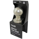 TAG Zinc Plated Tow Ball - 50mm, 3.5 tonne - Mick Tighe 4x4 & Outdoor-TAG Towbars-UNT010ZP--TAG Zinc Plated Tow Ball - 50mm, 3.5 tonne
